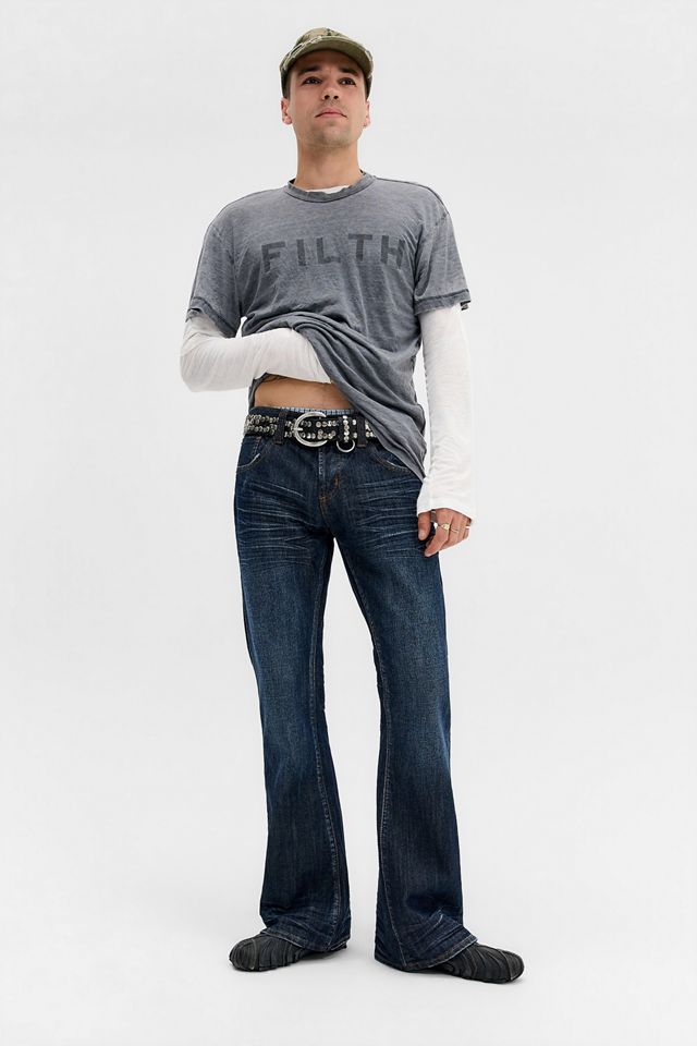 Jeans Acampanados Jude Azules Jaded London #1