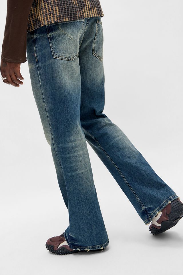 Jaded London Jude Blue Mid Wash Bootcut Jeans #3