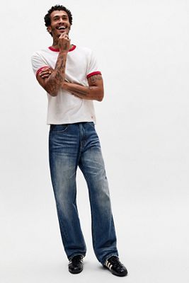 Jaded London Italy Muse Straight Leg Jeans