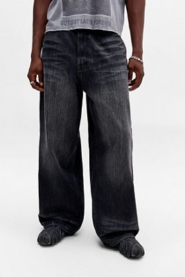 Jaded London Schwarze Falcon XL Colossus Jeans