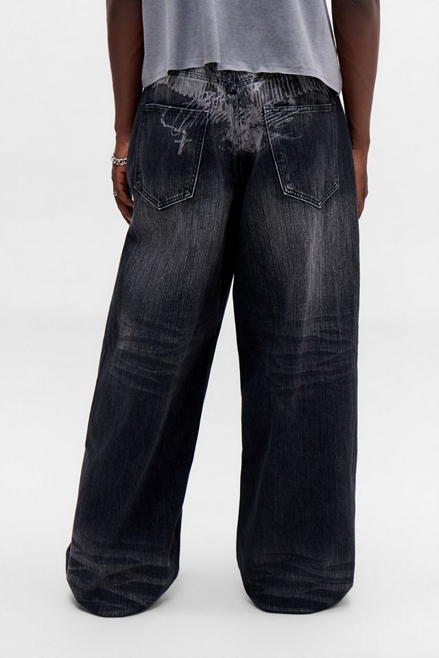 Jaded London Jean Black Falcon XL Colossus #3