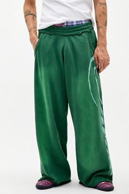 Jaded London Grüne Divine Airbrush Gerade Jogginghose