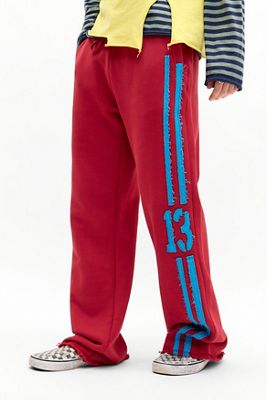 Pantaloni Jogger con Applicazione a Righe Jaded London