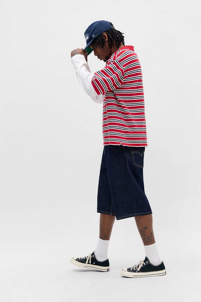 Levi's Rinse 470 Baggy Denim Shorts | Urban Outfitters UK