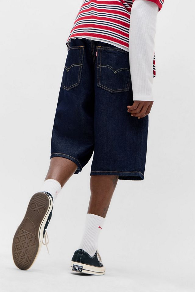 Levi's Rinse 470 Baggy Denim Shorts | Urban Outfitters UK
