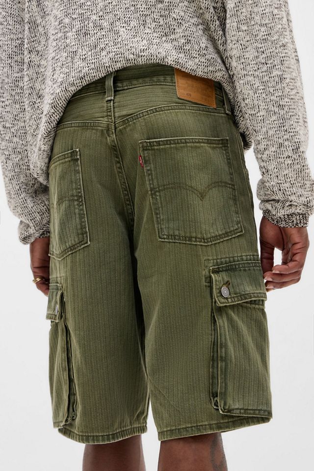 Levi's Forest 478 Baggy Cargo Shorts #3