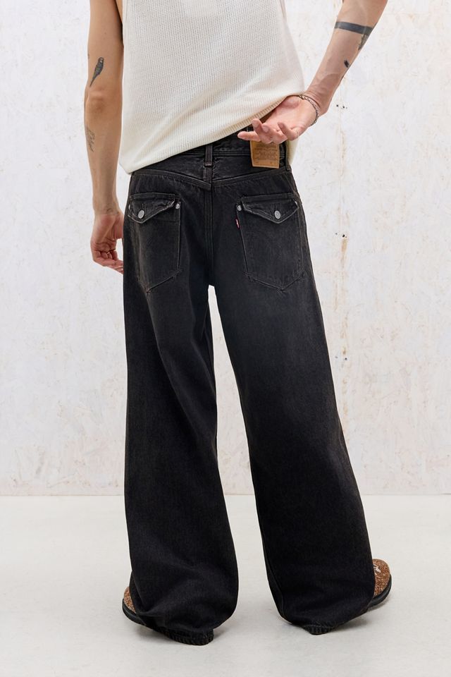 Jean large torsadé Midnight Levi's #1