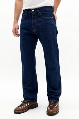 Levi's Rinsed Denim 501 Straight Leg Jeans