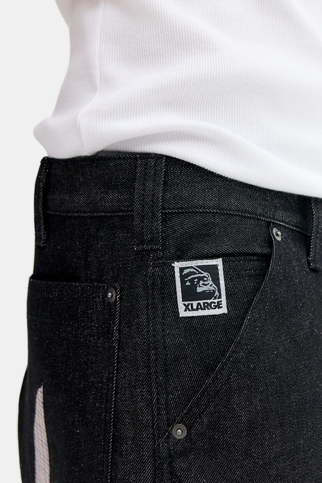Shorts Holgados con Recorte XL Negros XLARGE #2
