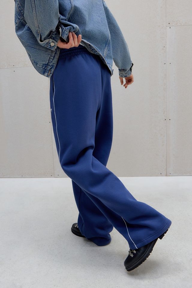 New Balance Navy Linear Heritage Joggers #3