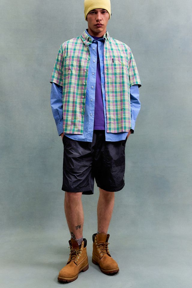 No Problemo Black Space Travel Shorts #1