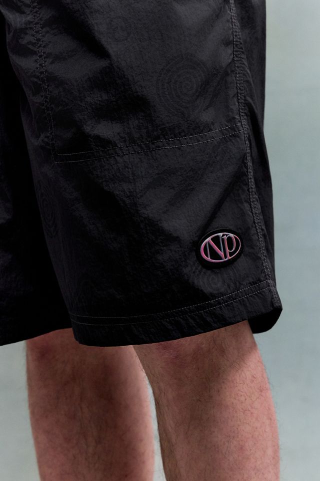 No Problemo Black Space Travel Shorts #3
