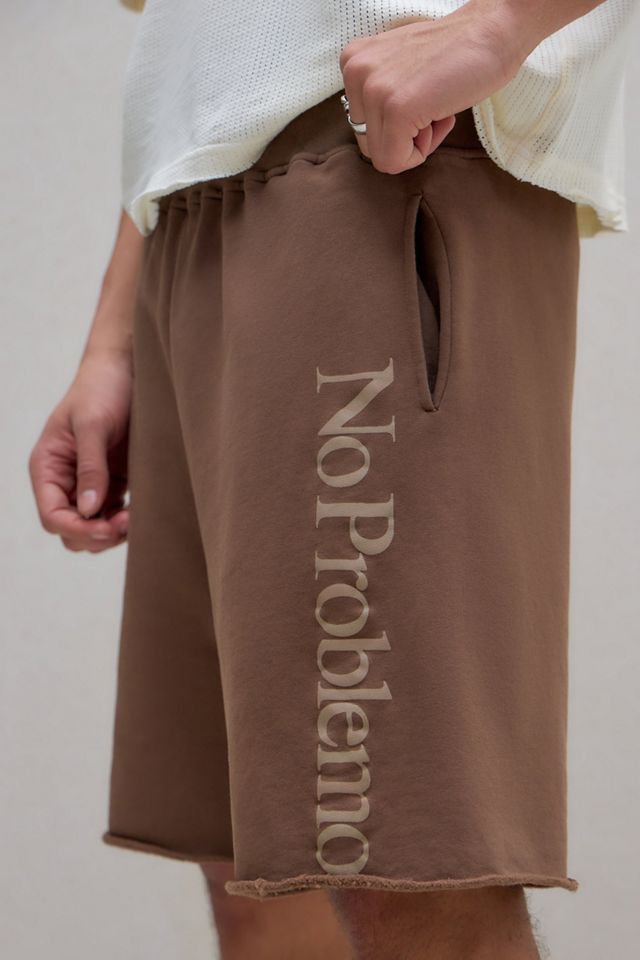 No Problemo UO Exclusive Braune Jersey-Shorts #2