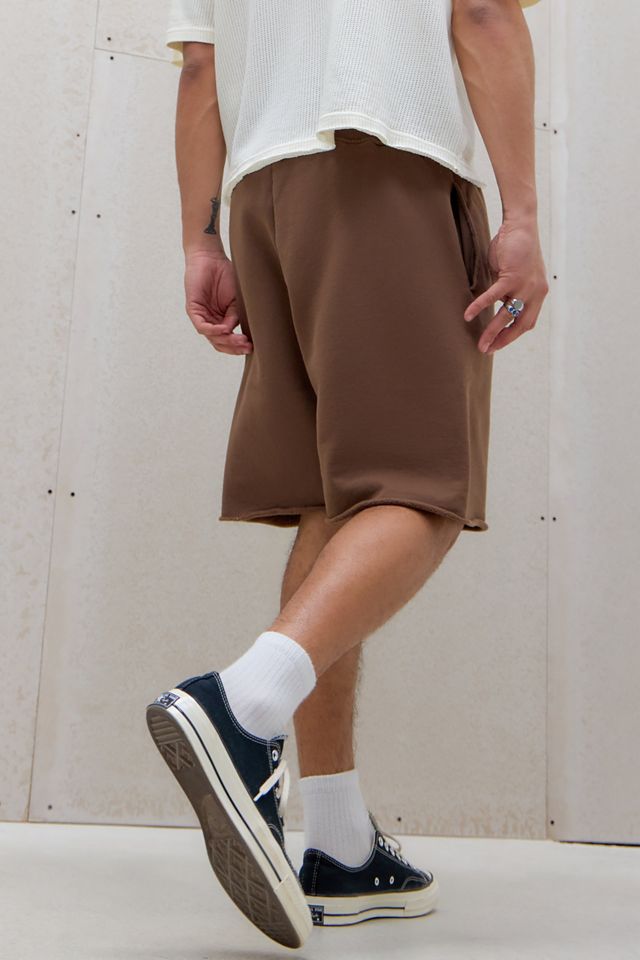 No Problemo UO Exclusive Braune Jersey-Shorts #3