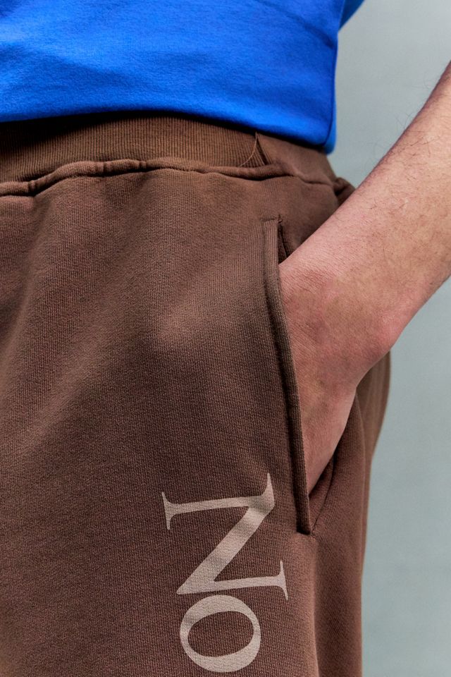 Pantaloncini in Jersey Marroni No Problemo Esclusiva UO #4