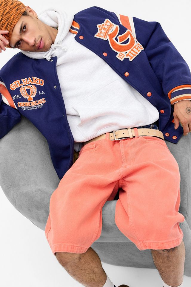 No Problemo Orange Bagi Shorts #6