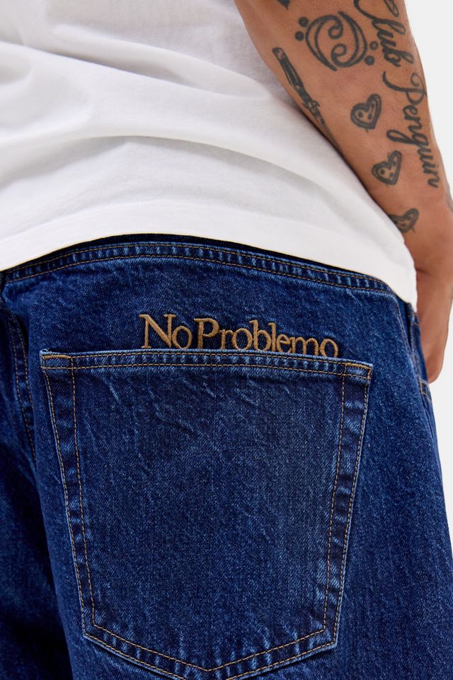 No Problemo Blue Heavyweight Bagi Jeans #3