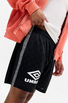 Pantaloncini a scacchi neri Umbro UO Exclusive