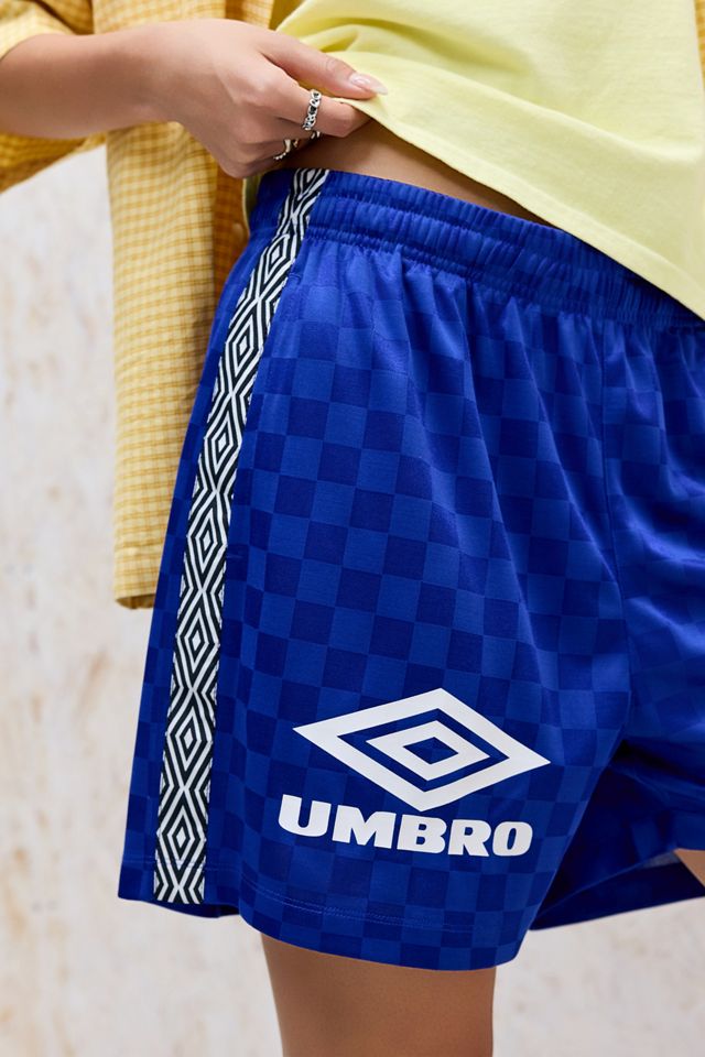 Shorts a Scacchi Blu UO Exclusive Umbro #8