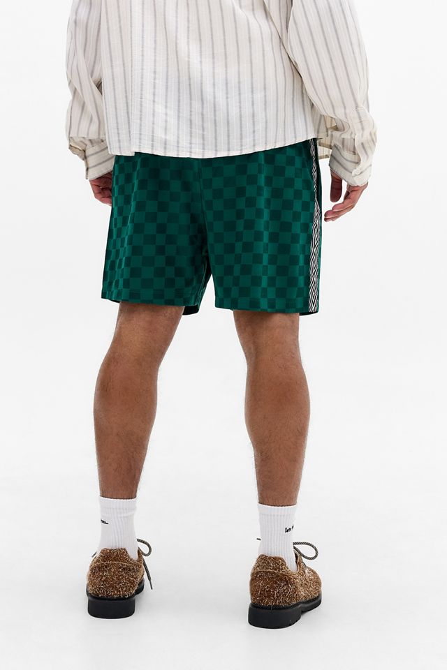 Umbro UO Exclusive Forest Green Checkerboard Shorts | Urban