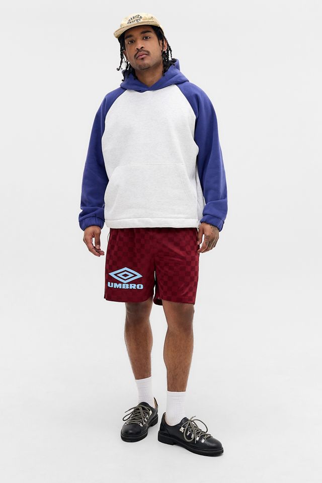 Pantaloncini a Scacchi Rosso Intenso Umbro Esclusiva UO #1