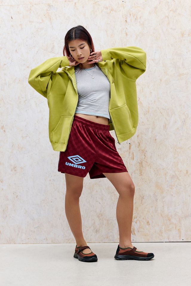 Pantaloncini a Scacchi Rosso Intenso Umbro Esclusiva UO #5