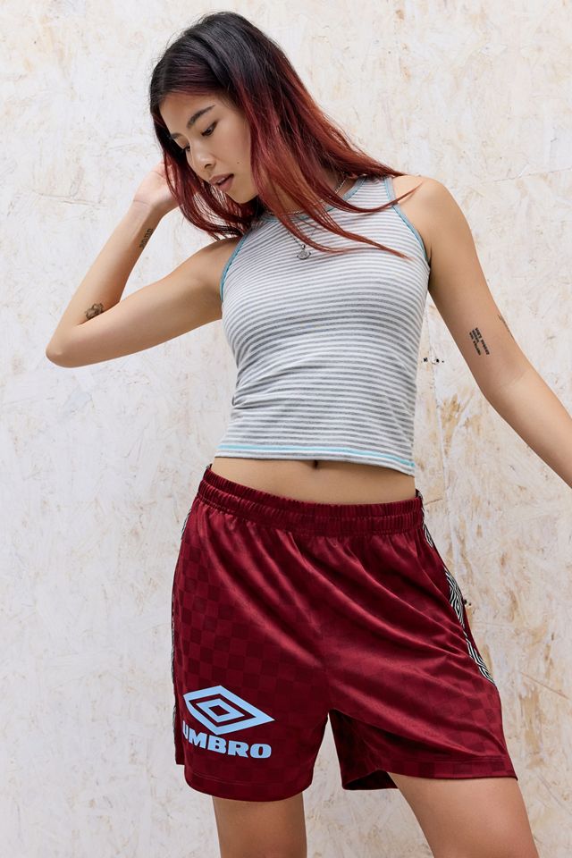 Pantaloncini a Scacchi Rosso Intenso Umbro Esclusiva UO #6