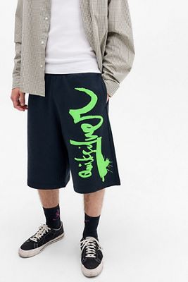Shorts de Jersey Azul Marino Exclusivos de UO Quiksilver
