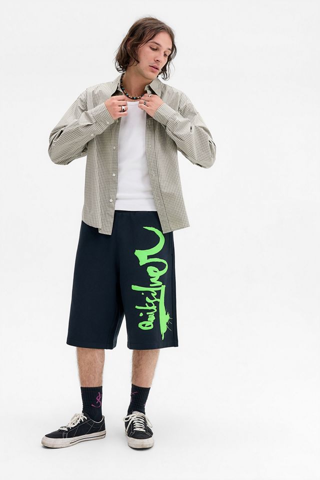 Pantalones Cortos de Jersey Azul Marino Exclusivos de UO Quicksilver #1