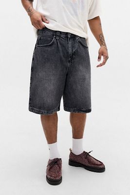 Temp Surf Co Washed Black Cross Jorts
