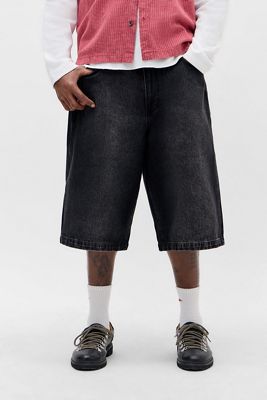 Pantalones Cortos de Mezclilla Sueltos con Onda Negros Dickies