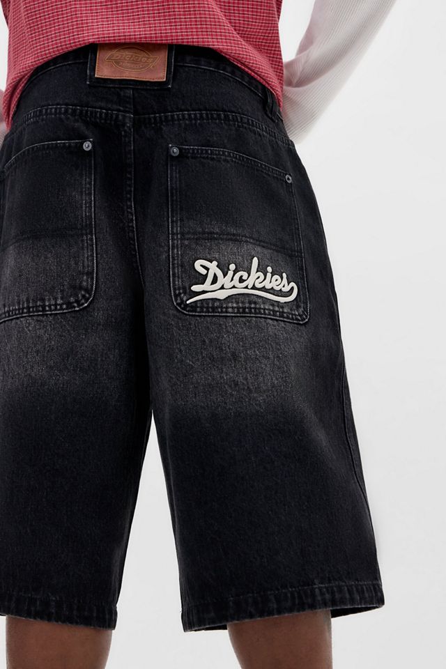 Dickies Black Loose Wave Denim Jorts #1