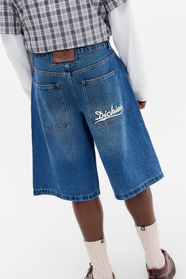 Dickies Jorts in Denim Blu Medio Loose Wave #3
