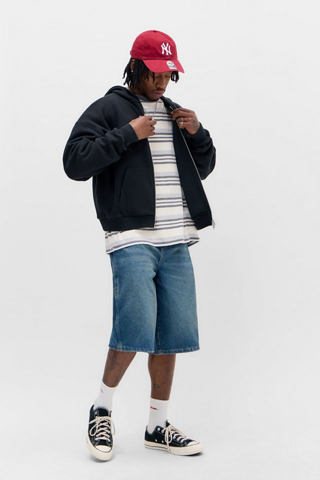 Dickies Shorts in Denim 13" 958 Blu Khaki Tinto #1