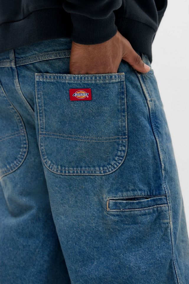 Dickies Shorts in Denim 13" 958 Blu Khaki Tinto #2