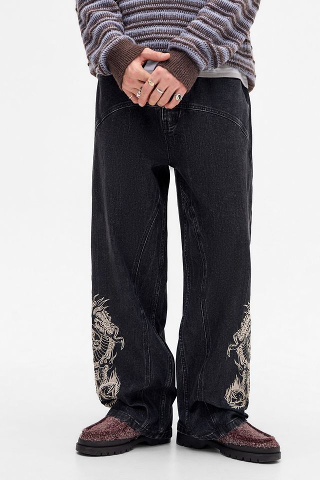 Jean noir à panneaux Ed Hardy UO Exclusive #3
