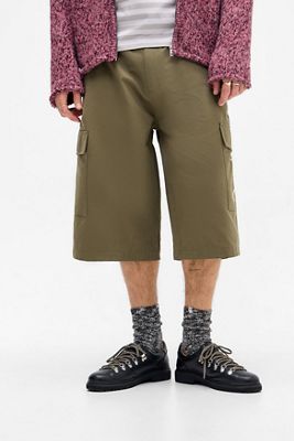 Short cargo en ripstop vert Ed Hardy exclusivité UO