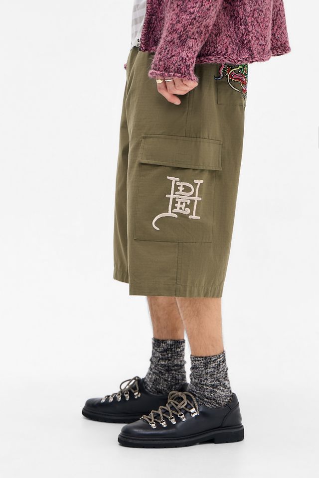 Pantaloncini Cargo in Ripstop Verde Ed Hardy Esclusiva UO #3
