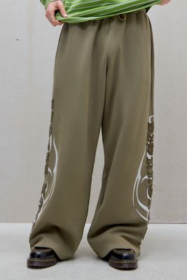 Ed Hardy UO Exclusive Khaki Appliqué Joggers