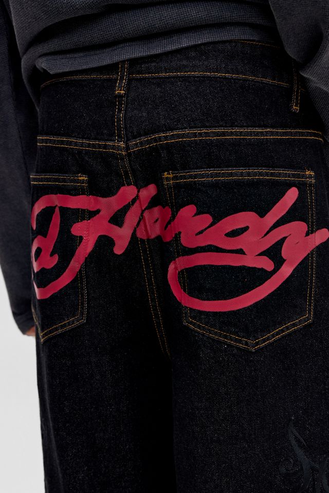 Jean noir tatouage UO Exclusif Ed Hardy #4