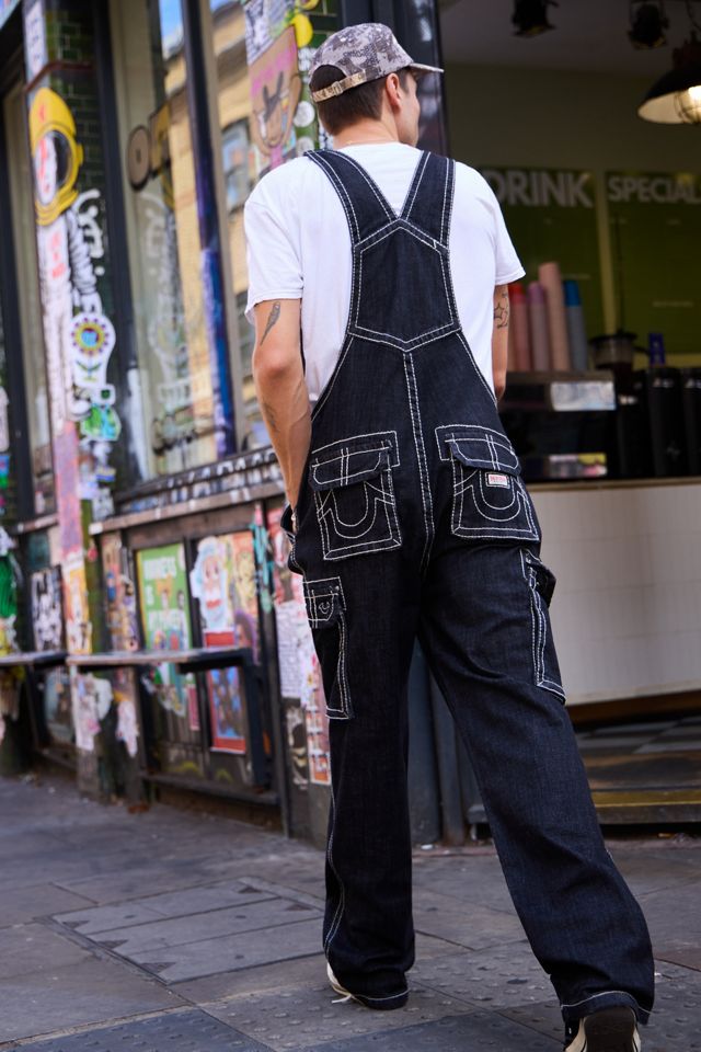 Salopette True Religion Indigo à couture Big T #2
