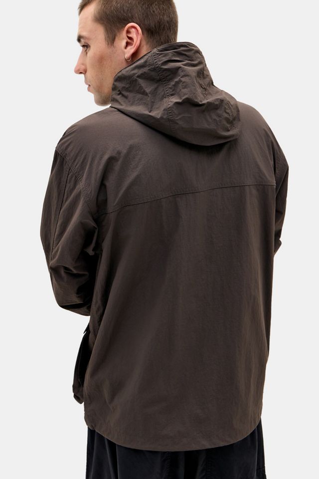Snow Peak Brown Nylon Double Rip Anorak #3