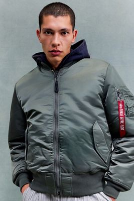 Giacca Bomber MA-1 Heritage Alpha Industries Verde Vintage