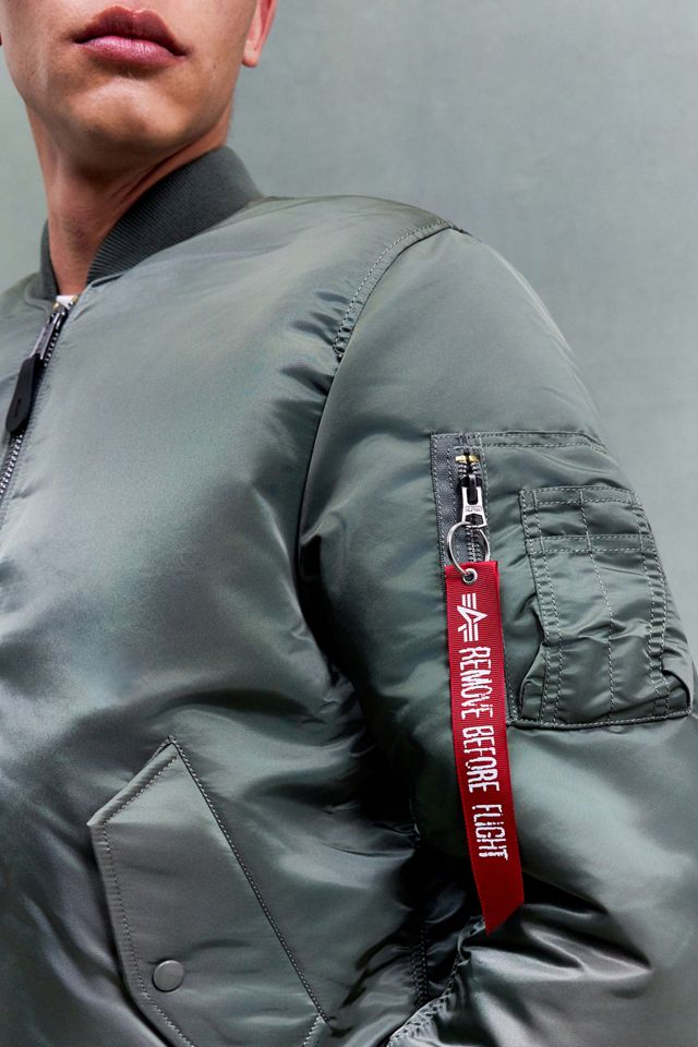 Alpha Industries Vintage Green MA-1 Heritage Bomber Jacket #2