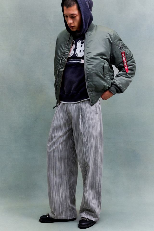 Alpha Industries Vintage Green MA-1 Heritage Bomber Jacket #3