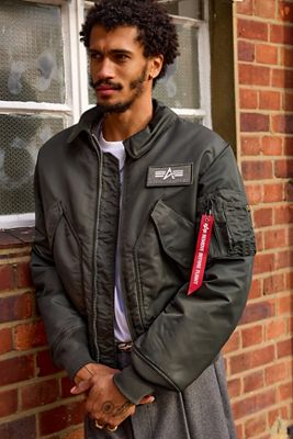 Giacca Bomber CWU-45 Heritage Grigia Alpha Industries