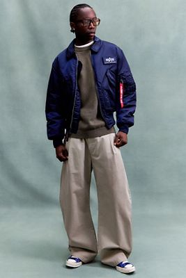 Chaqueta Bomber Alpha Industries Azul CWU-45 Heritage