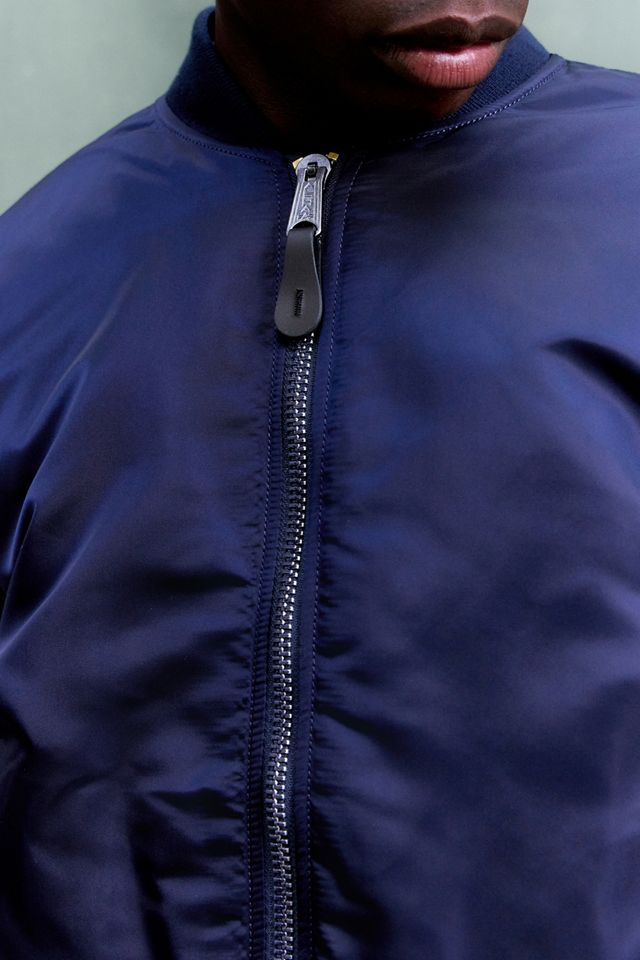 Alpha Industries Blaue MA-1 Heritage Bomberjacke #2