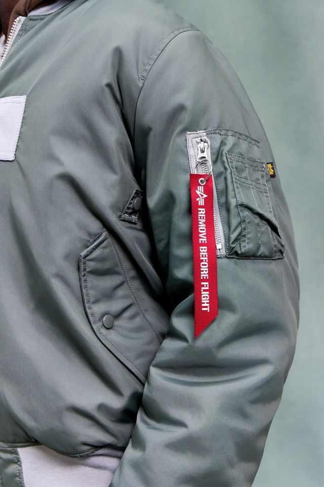 Chaqueta Bomber MA-1 USAF Verde Vintage de Alpha Industries #2
