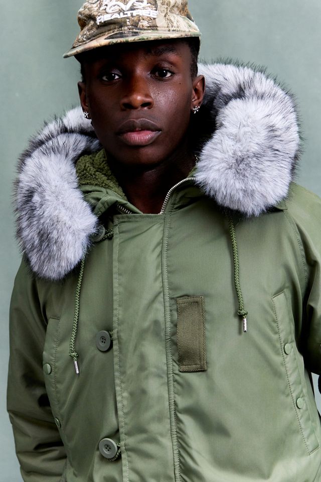 Giacca Parka Invernale N-3B VF 59 Verde Salvia Alpha Industries #2